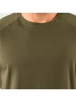 Moda Masculina Slim Fit Camiseta de Manga Corta para Fitness Diseño Muscular para Corredores - details 5