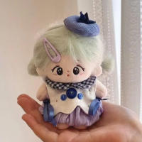 Pastel de frutas, ropa de muñeca de algodón de 10cm, traje súper bonito, ropa para muñeca de 10cm, conjunto de ropa para vestir de muñeca de arándanos encantadores - details 6