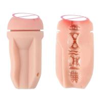 Empaque privado Sexy Soft Ora Pussy Real Vagina Juguete Erótico para Adultos Juguetes para Hombres Regalo Sexo hine Manual Masturbador Masculino Portátil Botella de Cerveza - details 5