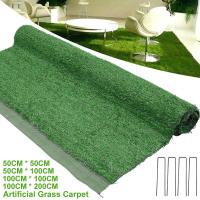Alfombra de balcón de 1m de alta densidad, rollo de alfombra de césped artificial para interiores, decoración de jardín DIY - details 1