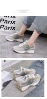 2025 Primavera/Verano cintura pequeña para hombres y mujeres, nuevos zapatos deportivos casuales rojos de Internet, zapatos de suela gruesa - details 20