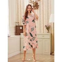 Moda Casual para Mujer DUTRIEUX Vestido Largo con Borde de Encaje Impreso - details 3