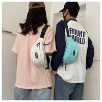 Bolso pequeño de moda 2025, nuevo bolso de lona informal para hombre, mochila cruzada para deportes y fitness - details 8