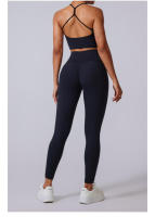 Pantalones deportivos con bolsillos dobles para mujer, ropa exterior ajustada, pantalones deportivos de cintura alta para yoga, fitness, caminar, nuevos - details 12