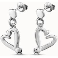 UNOde50-Pendientes de tuerca con forma de corazón y clavos - details 1