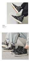 Zapatillas de deporte de camuflaje de alta calidad para hombre, zapatos de Skateboarding de lona para exteriores, zapatos deportivos de estilo clásico, nueva llegada - details 11