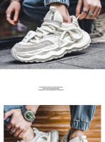 Nuevas zapatillas transpirables de malla, zapatos casuales versátiles, zapatos de papá con suela gruesa para jóvenes - details 8
