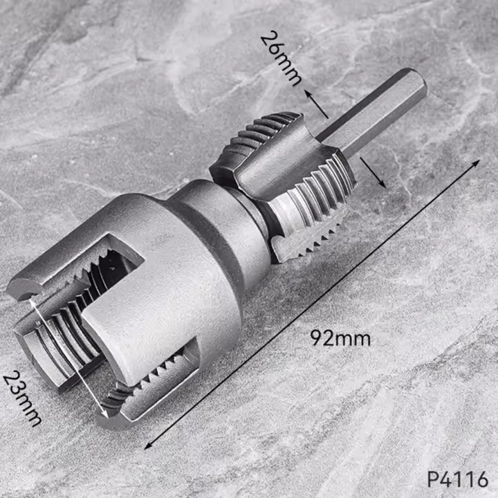 Herramienta de roscado de tuberías de 20MM y 25MM, Manual para roscas internas y externas, cortador de tuberías de agua PPR, fontanería de 4 puntos y 6 puntos - 1
