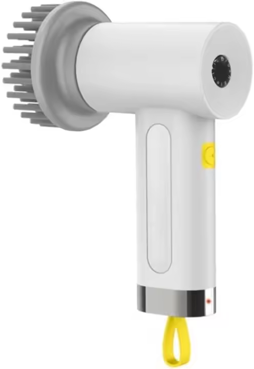 Cepillo de limpieza eléctrico, herramienta multifuncional para la limpieza de baños y cocinas domésticas, cepillo de limpieza eléctrico inalámbrico de mano. Equipado con resistencia al agua IPX6. - 1
