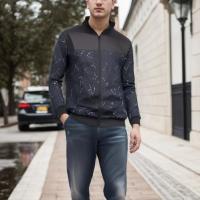 Chaqueta de Béisbol Suelta y Delgada con Cuello Alto Moda de Negocios Casual para Hombres - details 8