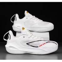Los zapatos de baloncesto informales para hombre son zapatos deportivos de moda, con un nuevo diseño de suela de goma elástica y parte superior de malla de PU. - details 10
