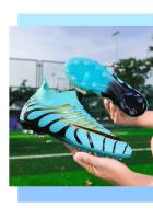 Botas de fútbol cruzadas juveniles cómodas para hombres de alta calidad con suela de tachuelas para uso deportivo - details 8