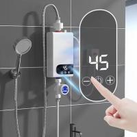 Calentador de agua instantáneo de 4500W, grifo instantáneo, grúa de agua caliente, LED, Digital, enchufe de la UE - details 7