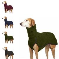 Ropa de cuello alto suave para mascotas, abrigo cálido elástico para perros, terciopelo mecedora, chaleco de lana para cachorros, Invierno - details 5