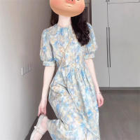 Elegante Vestido Floral de Alta Gama Francesa Estilo Único para Primavera-Verano 2025 - details 6