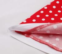 Vestido de Verano Vintage Hepburn Polka Dot de Contraste Cuello Cuadrado de los 50 Cintura Alta - details 37
