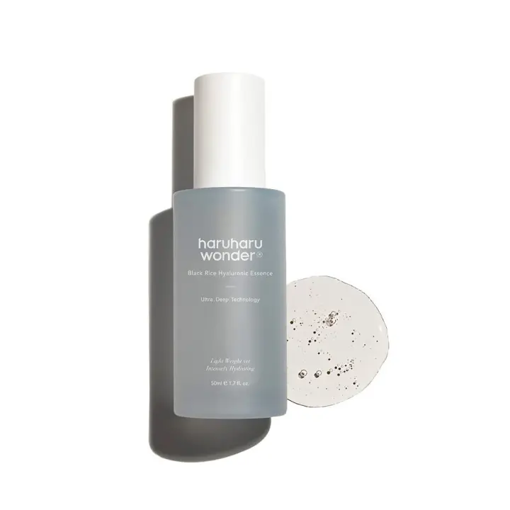 [Haruharu Wonder] Esencia de arroz negro 1.6 fl. once gramos / 50 ml |   Esencia de ácido hialurónico, hidratante facial - 1