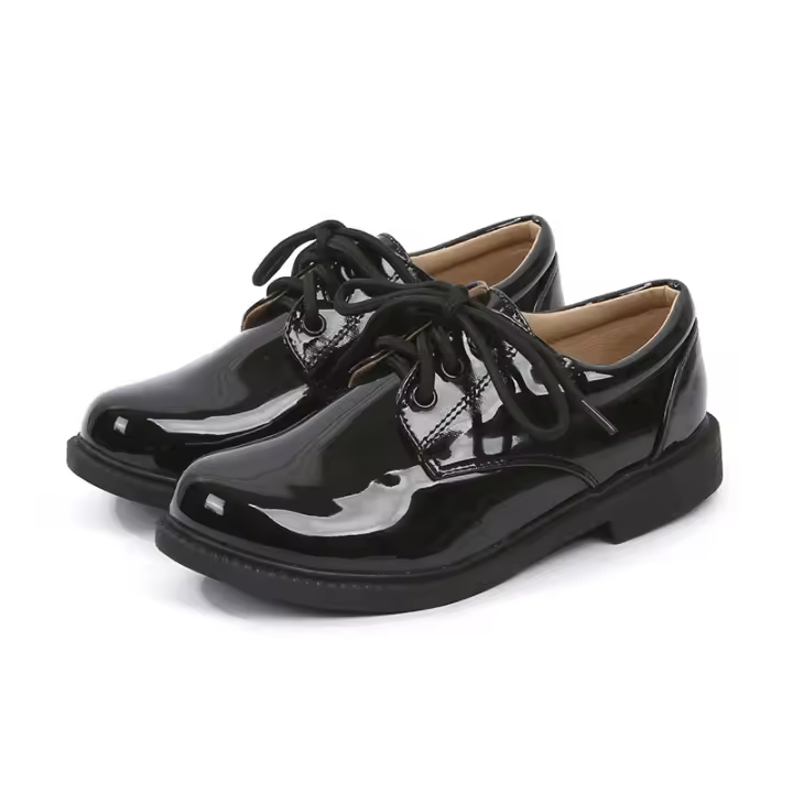 Zapatos de cuero de rendimiento para niños, zapatos formales para niños - 1