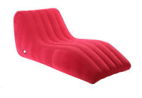 Sofá aterciopelado creativo para adultos, tumbona hinchable para ocio al aire libre - details 3