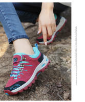 Zapatos de senderismo de marca para mujer, zapatillas de Trekking al aire libre, zapatos de viaje antideslizantes, transpirables, zapatos deportivos impermeables, zapatos de trabajo - details 4