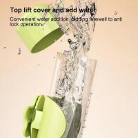 Dispensador de agua creativo para loros, alimentador de agua desmontable a prueba de fugas para pájaros, botella para beber automática antideslizante para perros, 200ml - details 1