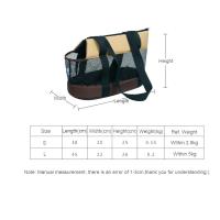 Transportín transpirable para mascotas pequeñas, bolsa de hombro portátil para perros, Gato Negro, Verano - details 0