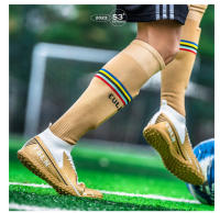 Zapatos de fútbol de marca para hombre, botas de fútbol de tobillo alto Unisex para exteriores, zapatillas cómodas de entrenamiento deportivo de fútbol sala FG/TF - details 26