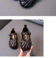 1-6 años de edad 3 zapatos de princesa de suela suave antideslizante zapatos pequeños de cuero estilo universitario - details 10