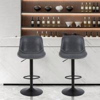 Juego de Taburetes de Cocina Altos Taburetes Giratorios de Bar con Resalto - details 21
