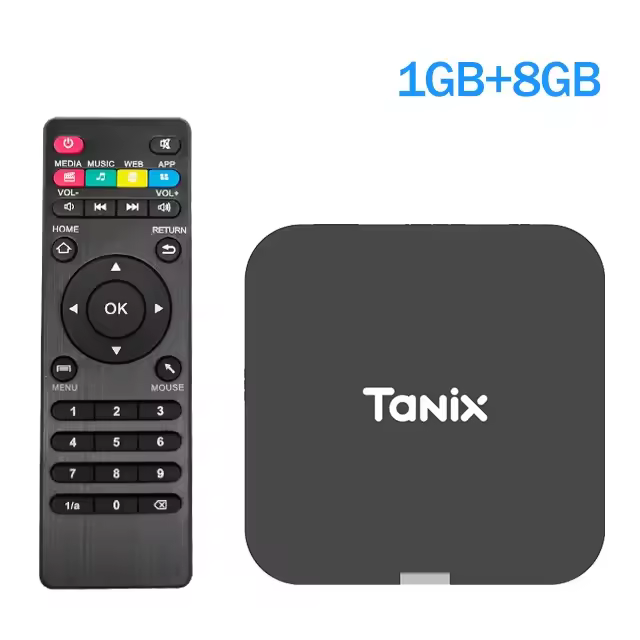 SOMY TANIX-Dispositivo de TV inteligente TX1 H313, reproductor multimedia con Allwinner, cuatro núcleos, Android 10,0, 4K, HDR, Wifi, 1 GB de RAM, 2 GB de ROM, 8 GB, 16 GB - 1