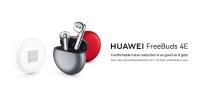 Huawei-Auriculares FreeBuds 4E con Bluetooth 5,2, auriculares inalámbricos con cancelación activa de ruido, plata, 2,0 - details 3
