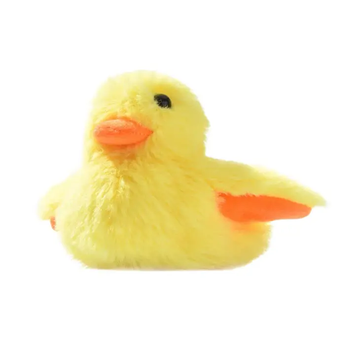 Juguete de Gato con Alas Batientes Interactivas Juguete de Pato con Hierba Gatera Activado Sonido Realista - 1