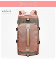Bolsa De Viaje Impermeable para Deportes Y Fitness, Mochila De Gran Capacidad, Color De La Colisión De Empalme - details 31