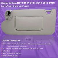 Altima 2017 2013 2014 2015 2016 2018 Nissan coche con luz 96401-3TA2A 96400-3TA2A visera solar del lado del conductor del pasajero - details 4
