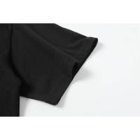 Camisetas Casuales de Verano para Hombres Algodón Puro, Cuello Redondo, Mangas Cortas, Novedad con Estampados de Logotipo - details 9
