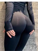 Pantalones Deportivos de Cintura Alta Ajuste Perfecto para Levantamiento de Cadera Secado Rápido - details 15