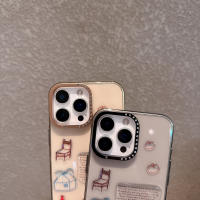 Funda de teléfono ultrafina de dibujos animados Stier para 6Promax, protección completa, transparente, lindo, interés especial femenino - details 4