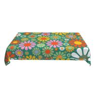 Mantel rectangular Hippie wer para fiesta, manteles impermeables para mesa de comedor, cocina, decoración del hogar - details 153