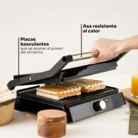 Regulador de Temperatura LED de 2200W Revestimiento Antideslizante Apertura de 180º - details 3