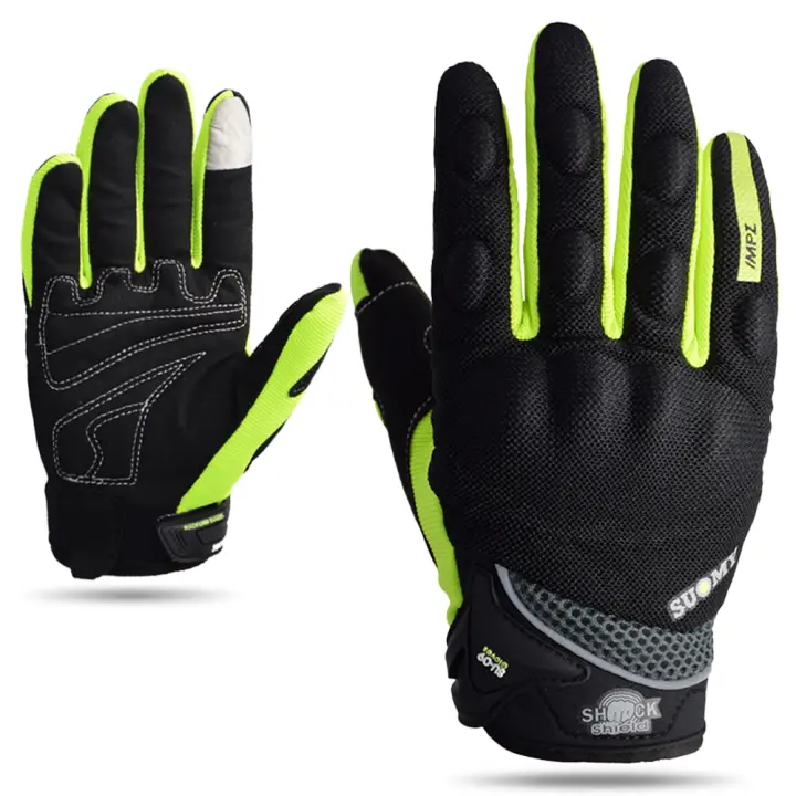 Guantes de Motocicleta SUOMY para Verano para Hombres y Mujeres Transpirables con Pantalla Táctil Protección Deportiva para Ciclismo y Motocicleta - 1