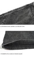 Vintage deslavazado del mismo estilo para hombres y mujeresTCamiseta Casual suelta calleTTop de manga corta de fitness - details 8