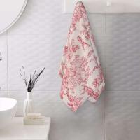 Toile De Jouy Toalla Algodón Francés Azul Marino Baño Ducha Deportes Yoga Toallas - details 62