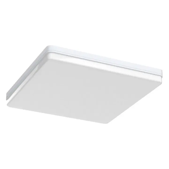 Luz de techo Led cuadrada de 24W, lámpara de techo de Panel, luz moderna de 4800LM, luces de techo de accesorio de iluminación impermeables IP44 para baño, sala de estar y dormitorio, diámetro de 30cm - 1