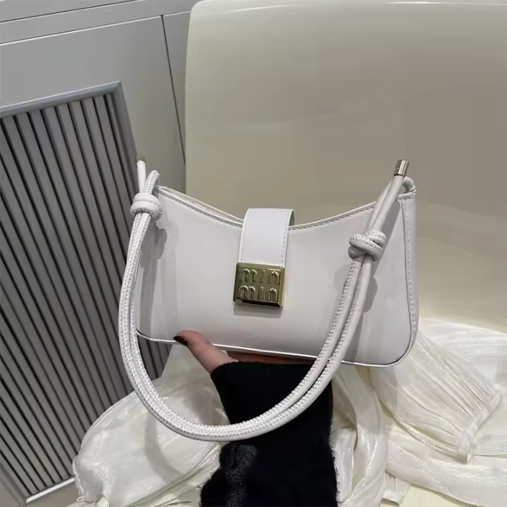 Nuevo bolso de mujer a la moda que combina con todo, bolso de nicho francés de alta gama, bolso de hombro de mano simple de alto valor - 1