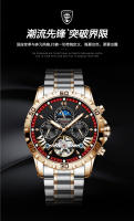 Nuevo reloj mecánico totalmente automático para hombre de la marca suiza, reloj luminoso impermeable. - details 1