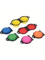 Bolsas de Viaje para Perros de Silicona 2 en 1 para Alimentos y Agua Ideal para Paseos al Aire Libre y Acampar - details 11