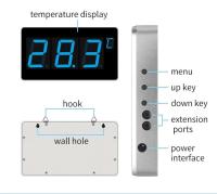 Termómetro digital para piscina y hogar, sensor de temperatura, 3M, medidor de línea - details 13