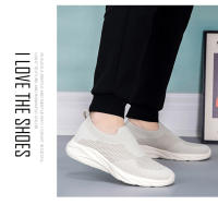 Hombres para verano otoño, nuevo estilo para hombres, deportes de un pie y ocio zapatos perezosos transpirables de suela suave, viejos zapatos de malla de Beijing - details 22