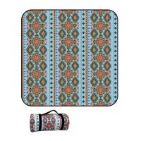 Manta de picnic para exteriores, impermeable, extragrande, esterilla de camping, 4 mm de grosor, 3 capas, embalaje enrollable - details 31