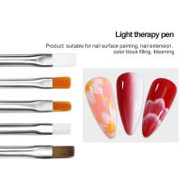 Parkson-Juego de pinceles para decoración de uñas, Kit de pinceles para esmalte de uñas, herramienta de manicura, 7/15 piezas - details 7